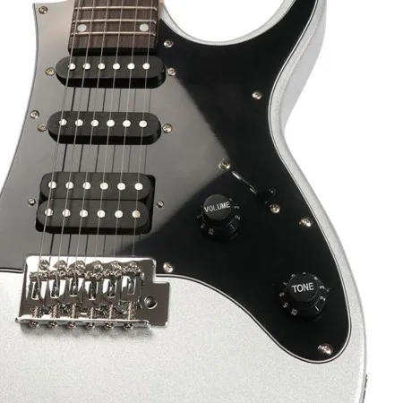 Bosstone SR-06 SL+Bag Гитара электрическая, 6 струн цвет серебряный