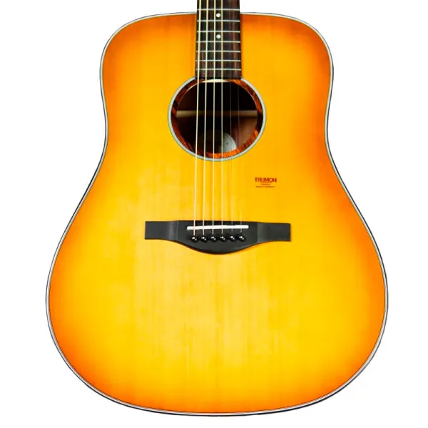 Trumon 150D SG M1CE Гитара электроакустическая 41" Dreadnought с чехлом, цвет натуральный берст
