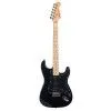 ROCKDALE Stars Plus HSS Maple Black электрогитара, стратокастер, H-S-S, тремоло бридж, цвет черный, 