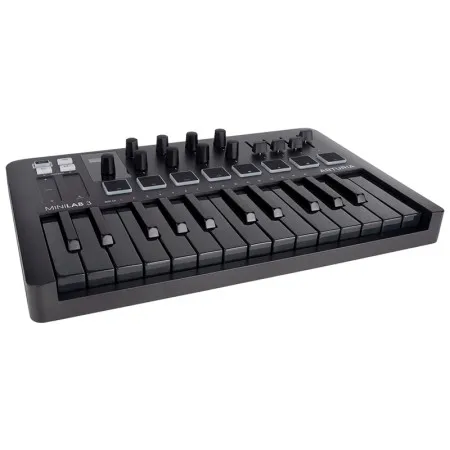 Arturia MiniLAB 3 Deep Black MIDI клавиатура 25 клавиш