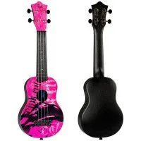 FLIGHT ULTRA S-40 Pink Rules Укулеле сопрано с чехлом
