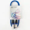 True magic TLC 1.5M/BL Шнур микрофонный XLR (F) ⇔ XLR (M), 1.5 метра, синий