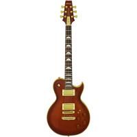 ARIA PE-F80 SBR Электрогитара 6 струн, корпус Les Paul, цвет коричневый