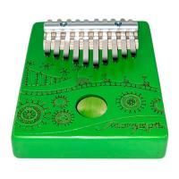 Мозеръ KMKr-2-GR-NEW Escudo Калимба, резонаторная, 10 язычков, трапеция, зеленая