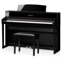 Kawai CA701EP Пианино цифровое в комплекте с банкеткой, цвет полированное чёрное дерево