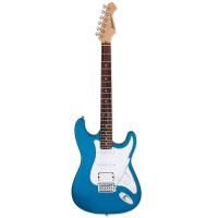 ARIA STG-004 MBL Электрогитара Stratocaster, S/S/H, цвет синий металлик