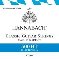 Hannabach 500HT Набор струн для классической гитары, посеребренная медь, сильное натяжение