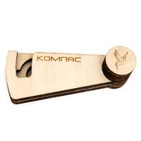 Мастерская Глазырина HV18 Чехол деревянный для варгана Компас