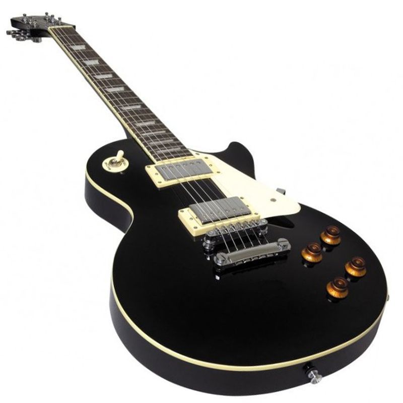 epiphone lp 100 ebony