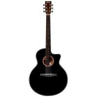 Trumon 150TF BK Гитара акустическая 41" Grand Auditorium с чехлом, цвет черный
