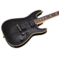 SCHECTER OMEN EXTREME-6 STBLK Электрогитара, 6 струн, 24 лада, цвет чёрный прозрачный