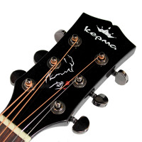 KEPMA D1CE K10 PRO Black Matt Гитара трансакустическая Dreadnought, цвет черный матовый