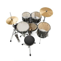 Pearl RS505C/C31 Ударная установка из 5-и барабанов, цвет Jet Black