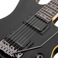 SCHECTER DEMON-6 FR ABSN Электрогитара, 6 струн, цвет состаренный чёрный