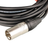 FORCE FMC-05/4,5 Шнур микрофонный XLR (F) ⇔ XLR (M), 4.5 метра, черный