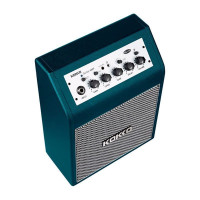 Kokko KG-15-BL Mini Bomb Комбоусилитель гитарный портативный, 15Вт, голубой