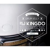 KINGDO DRUM GEL Комплект из 6-ти гелевых наклеек для барабанов