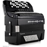 Weltmeister ROMANCE 703 Black Баян трёхголосый 70/96/III/5/3, цвет чёрный