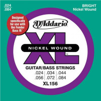 Набор струн для 6-струнной бас-гитары D`ADDARIO XL156