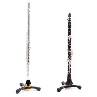 Hercules DS640BB Стойка deluxe для флейты/кларнета с чехлом