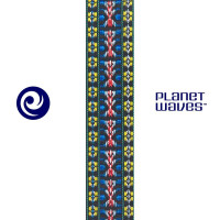 Ремень Planet Waves 50G06 Woven «Hootenanny Yellow/Red/Blue»