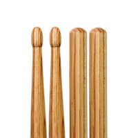 ROHEMA 61333 Light Rock 7A Палочки барабанные, орех гикори, деревянный наконечник