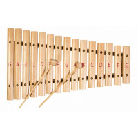 FLIGHT FX-15R ксилофон, 15 нот, 2 палочки