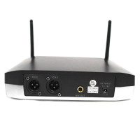 GrandVox UF-22S LV Радиосистема с двумя петличными микрофонами