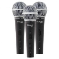 STAGG SDM50-3 - Комплект из 3-х микрофонов с картриджем DC78