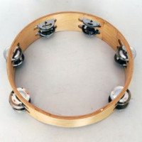 Fleet FLT-T09-12 Тамбурин деревянный без мембраны, 9" (23см), 12 бубенцов