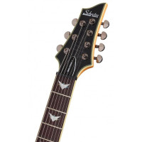 SCHECTER OMEN EXTREME-7 STBLK Электрогитара, 7 струн, 24 лада, цвет чёрный прозрачный