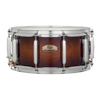 Pearl STS1465S/C314 Малый барабан 14"х6,5", берёза/махогани, цвет Gloss Barnwood Brown