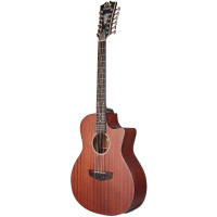 D'Angelico Premier Fulton LS MS Гитара электроакустическая, 12 струн, Grand Auditorium, махагони