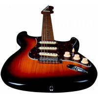 JET JS-300 SB Электрогитара, Stratocaster, цвет санбёрст