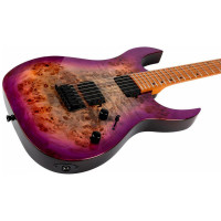 SPIRA S-450 TPP Электрогитара, Superstrat, 6 струн, HH, цвет фиолетовый градиент