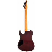 SPIRA T-400 MWR Электрогитара, Telecaster, 6 струн, HH, цвет матовый красное вино