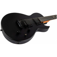 SPIRA L-400 MBK Электрогитара, Les Paul, 6 струн, HH, цвет черный матовый