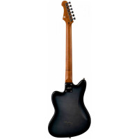 JET JJ-350 Baritone Moonburst Электрогитара баритон, Jaguar, 6 струн, HS, цвет лунное затмение