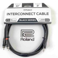 Roland RCC-10-352RV2 Шнур аудио 2хRCA(male) ⇔ mini-JACK 1/8" (stereo), длина 3м.