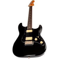 JET JS-400 BKR H Электрогитара, Stratocaster, HH Ceramic, цвет черный