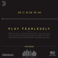Набор струн для 6-струнной электрогитары D`ADDARIO NYXL0946