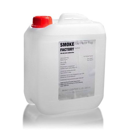 Smoke Factory Tour Hazer Fog 5-Ltr Can Жидкость для генератора тумана (водная основа), 5 литров