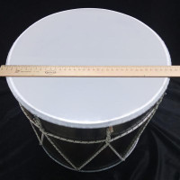 MEZZO MZ-B11-LewKL Барабан кавказский 11", эбеновое дерево, лак, с чехлом