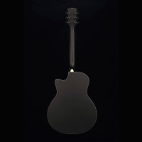 KEPMA A1C Black Гитара акустическая Grand Auditorium, цвет черный глянцевый