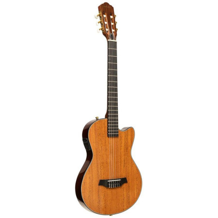 ANGEL LOPEZ EC3000 MAHO N Гитара классическая со звукоснимателем, красное дерево