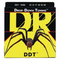 Набор струн для 6-струнной электрогитары DR. DDT-10-60 Drop Down Tuning