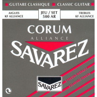 Набор струн для 6-струнной классической гитары Savarez 500AR Alliance Corum Rouge