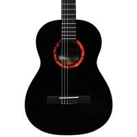 LA MANCHA Lava 42 3/4 Гитара классическая 3/4, цвет чёрный
