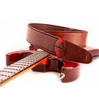 RightOn Straps Mojo Charm Brown Ремень для гитары, экокожа, коричневый