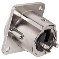 FORCE CFA-061 Разъем панельный (гнездо) XLR (male), 3-pole